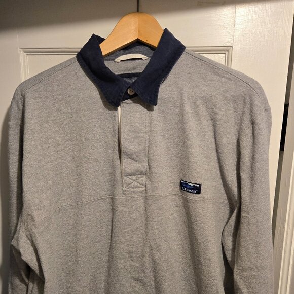 Men's Bean's Vintage Soft Rugby - Picture 1 of 4